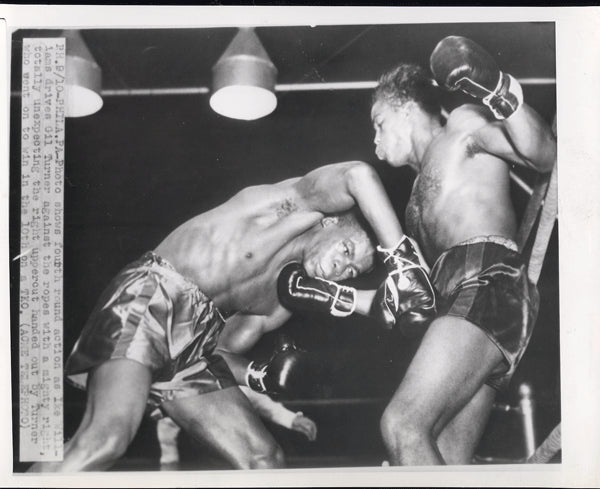 WILLIAMS, IKE-GIL TURNER WIRE PHOTO (4TH ROUND-1951)