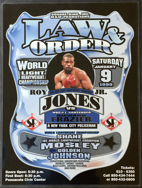 JONES, JR., ROY-RICHARD FRAZIER ON SITE POSTER (1999)