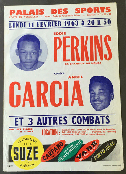 PERKINS, EDDIE-ANGEL GARCIA ON SITE POSTER (1963)