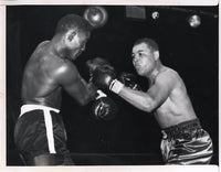 LOUIS, JOE-EZZARD CHARLES WIRE PHOTO (1950-5TH ROUND)