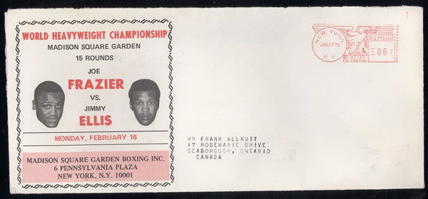 FRAZIER, JOE-JIMMY ELLIS I FIGHT ENVELOPE (1970)