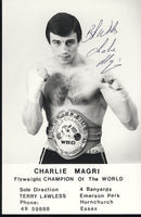 MAGRI, CHARLIE SIGNED PHOTO