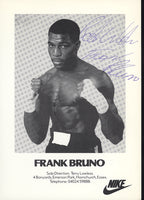 BRUNO, FRANK SIGNED PROMOTIONAL PHOTO