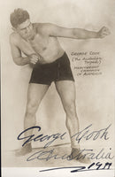COOK, GEORGE SIGNED PHOTO
