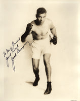 DEMPSEY, JACK SIGNED STUDIO PHOTOGRAPH (CIRCA 1920'S)