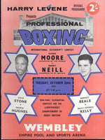 MOORE, DAVEY-BOBBY NEILL OFFICIAL PROGRAM (1959)