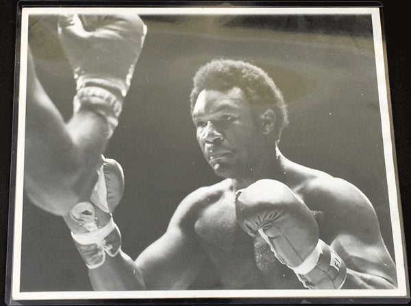 FOREMAN, GEORGE LARGE FORMAT ORIGINAL ACTION PHOTO (EARLY CAREER)