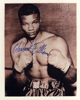 WILLIAMS, CLEVELAND SIGNED PHOTO (STINSON LOA)