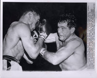 MACHEN, EDDIE-JOEY MAXIM II WIRE PHOTO (1957-3RD ROUND)