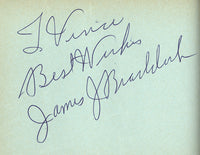 BRADDOCK, JAMES J. INK SIGNATURE