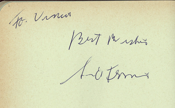 TERRIS, SID INK SIGNATURE