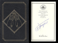 FRAZIER, JOE SIGNED BOOK SMOKIN JOE (1996-LEATHER EDITION)