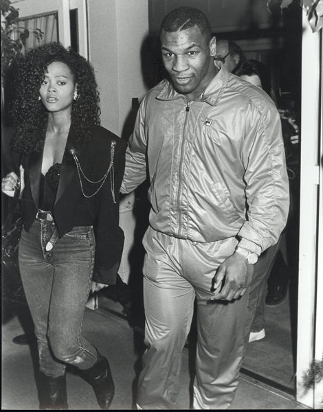 TYSON, MIKE & ROBIN GIVENS ORIGINAL TYPE 1 PHOTO (1988)