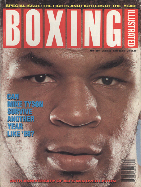 TYSON, MIKE BOXING ILLUSTRATED APRIL 1989