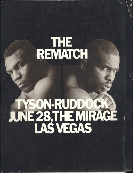 TYSON, MIKE-RAZOR RUDDOCK II PRESS KIT (1991)