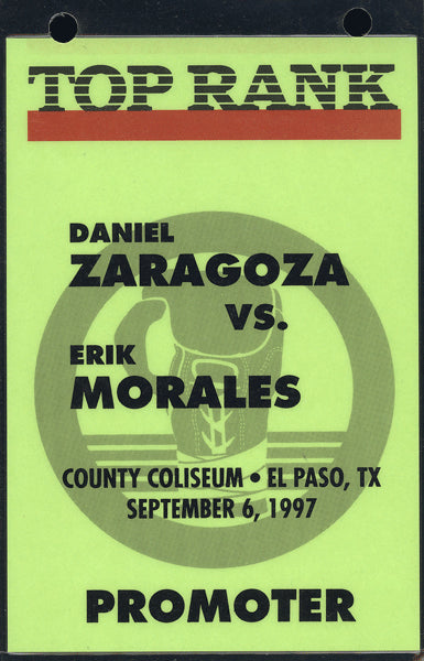 MORALES, ERIK-DANIEL ZARAGOZA PROMOTER CREDENTIAL (1997)
