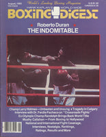 DURAN, ROBERTO BOXING DIGEST (AUGUST 1980)