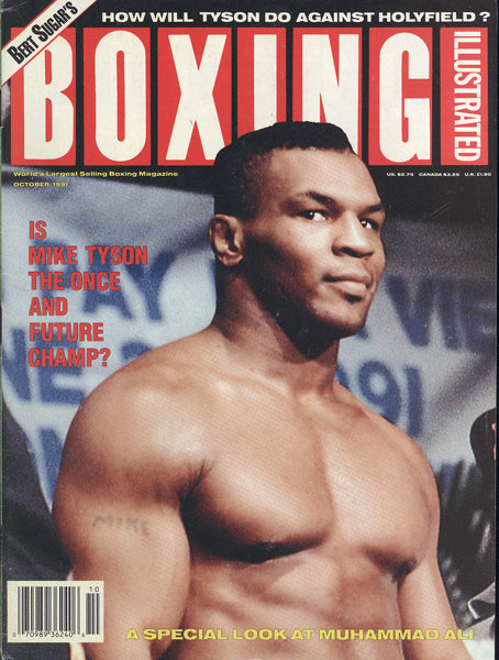 BOXING ILLUSTRATED OCTOBER 1991 (MIKE TYSON)