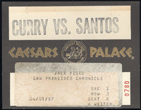 CURRY, DONALD-CARLOS SANTOS CREDENTIAL (1987)