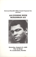 ALI, MUHAMMAD SOUVENIR PROGRAM (1988-ANTI DRUGS PROGRAM)