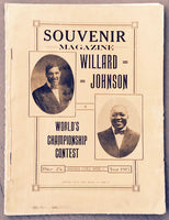 JOHNSON, JACK-JESS WILLARD OFFICIAL PROGRAM (1915)