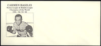 BASILIO, CARMEN WORLD CHAMPION FIGHT ENVELOPE (CIRCA 1958)