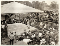 SHARKEY, JACK WIRE PHOTO (1933-TRAINING FOR CARNERA)