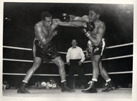 MOORE, ARCHIE-YOLANDE POMPEY WIRE PHOTO (1956)