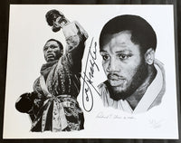 FRAZIER, JOE SIGNED LITHOGRAPH