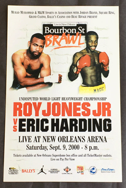 JONES, JR., ROY-ERIC HARDING ON SITE POSTER (2000)