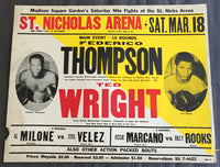 WRIGHT, TED-FEDERICO THOMPSON ON SITE POSTER (1961)