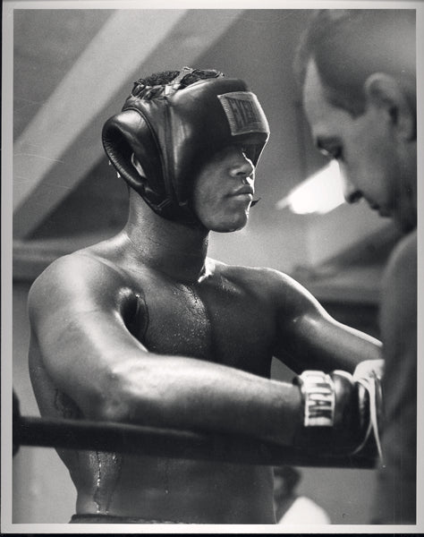 CLAY, CASSIUS ORIGINAL PHOTO (1962-TRAINING WITH ANGELO DUNDEE)