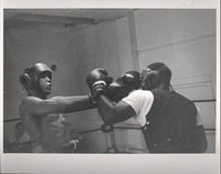 CLAY, CASSIUS ORIGINAL PHOTO (1962-TRAINING FOR ARCHIE MOORE)