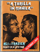 ALI, MUHAMMAD-JOE FRAZIER III OFFICIAL PROGRAM (1975)