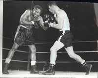 MOORE, ARCHIE-YVON DURELLE I WIRE PHOTO (1958)