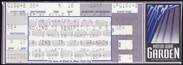 JONES, JR., ROY-BRYANT BRANNON FULL TICKET (1996)