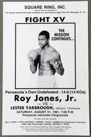 JONES, JR., ROY-LESTER YARBROUGH ON SITE POSTER (1991)