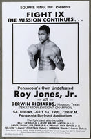 JONES, JR., ROY-DERWIN RICHARDS ON SITE POSTER (1990)