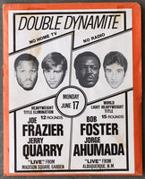 FRAZIER, JOE-JERRY QUARRY II PRESS KIT (1974)