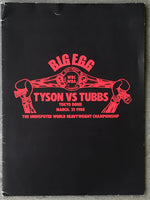 TYSON, MIKE-TONY TUBBS PRESS KIT (1988)