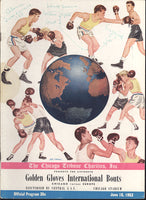 LISTON, SONNY INTERNATIONAL GOLDEN GLOVES PROGRAM (1953)