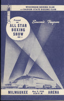 GRAZIANO, ROCKY-VINNIE CIDONE OFFICIAL PROGRAM (1950)