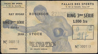 ROBINSON, SUGAR RAY-JEAN STOCK FULL TICKET (1950)