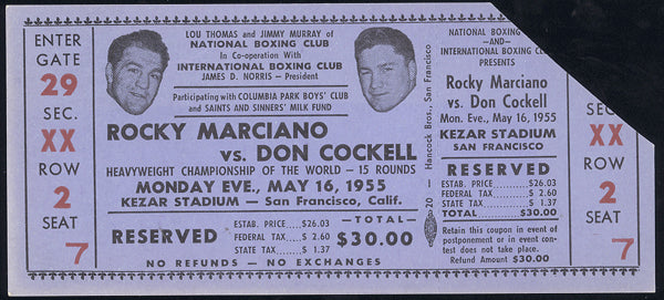 Marciano, Rocky – Page 13 – JO Sports Inc.