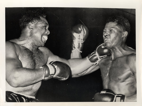 MOORE, ARCHIE-HOWARD KING WIRE PHOTO (1956-6TH ROUND)