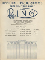 GREB, HARRY-GENE TUNNEY OFFICIAL PROGRAM (1923)