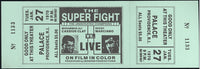 ALI, MUHAMMAD-ROCKY MARCIANO FULL TICKET (1970)