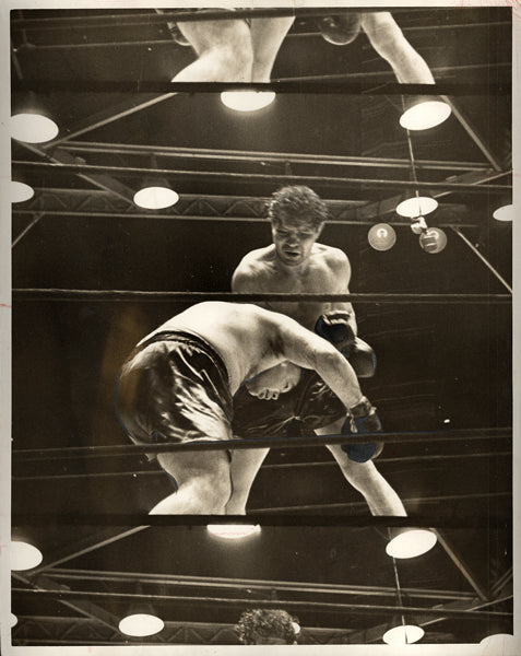 BAER, MAX-TONY GALENTO WIRE PHOTO (1940)