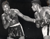 PATTERSON, FLOYD-TOMMY "HURRICANE" JACKSON LARGE FORMAT WIRE PHOTO (1957-7TH ROUND)