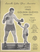 CLAY, CASSIUS 1960 GOLDEN GLOVES AMATEUR OFFICIAL PROGRAM (1960)